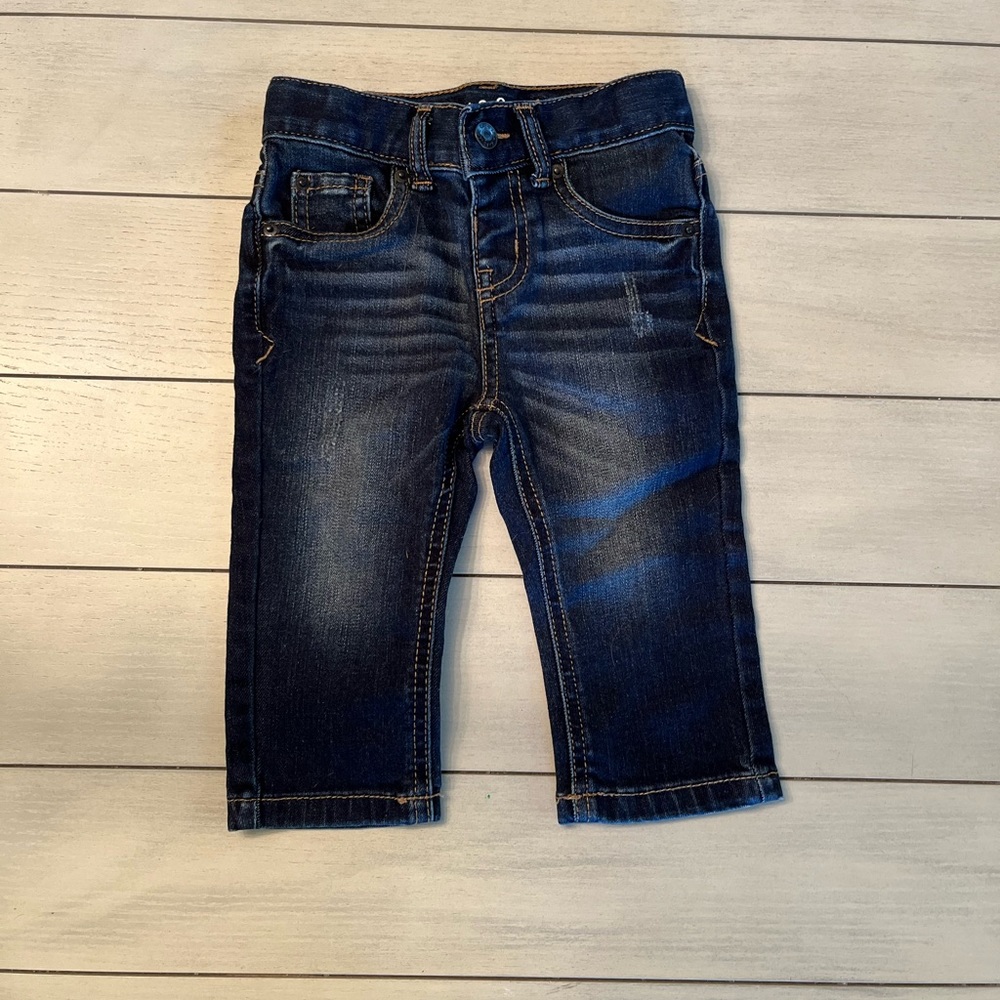 12 months distressed jeans